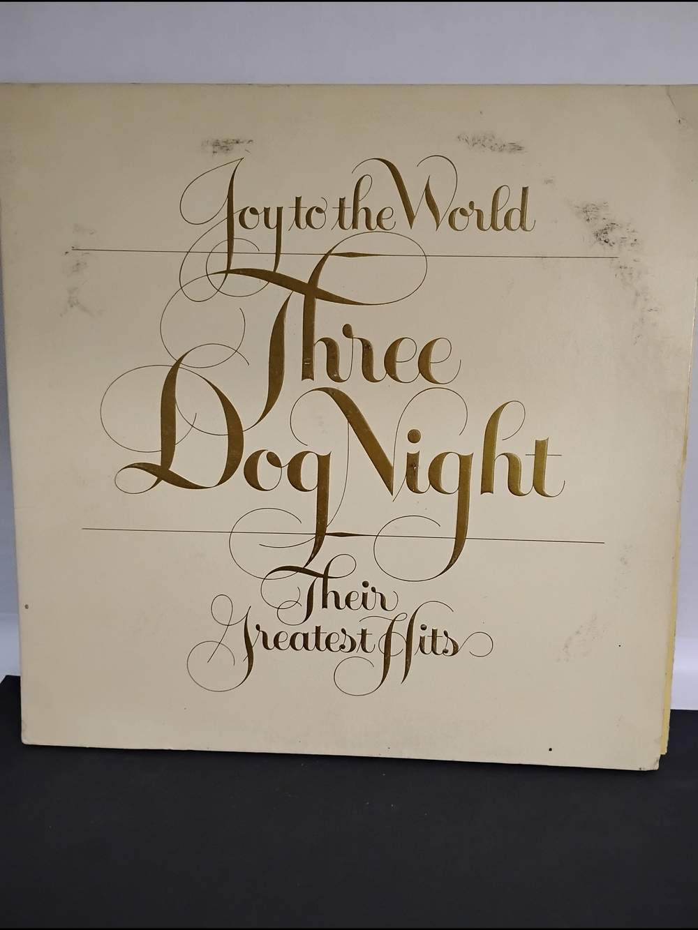 Three Dog Night Record Vinyl Joy To The World Their Greatest Hits  ABC Dunhill